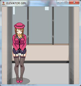 elevator电梯女孩像素桃子移植版图2